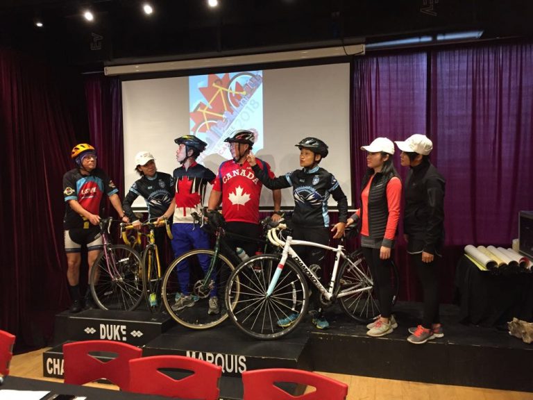 Across Canada 2018 press conference held on November 13, 2017.